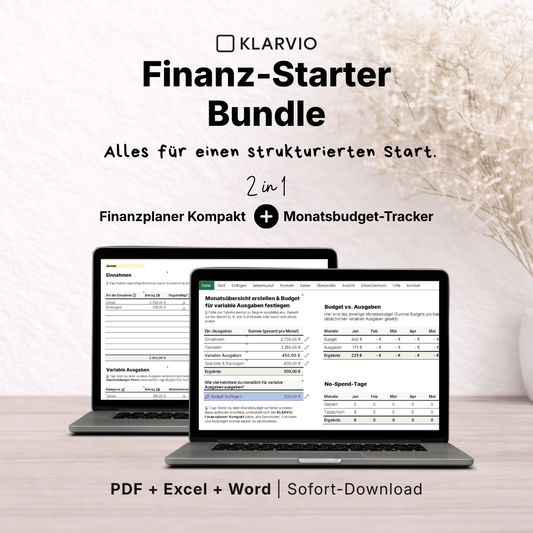 KLARVIO Finanz-Starter Bundle