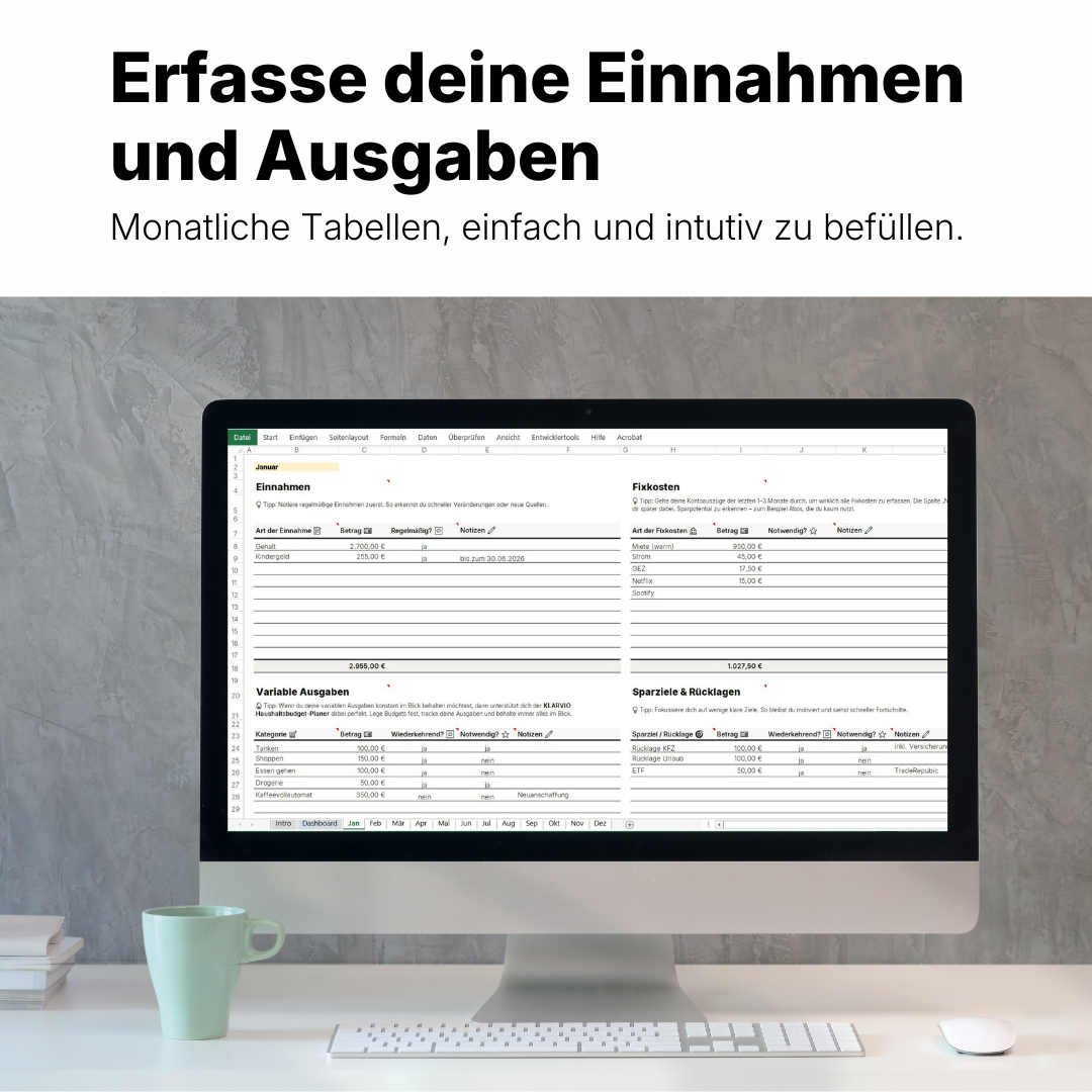 KLARVIO Finanzplaner Kompakt