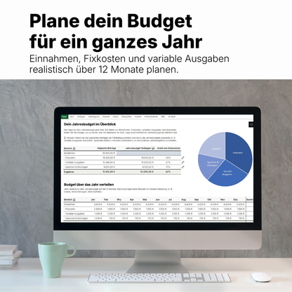 KLARVIO Jahresbudget-Planer