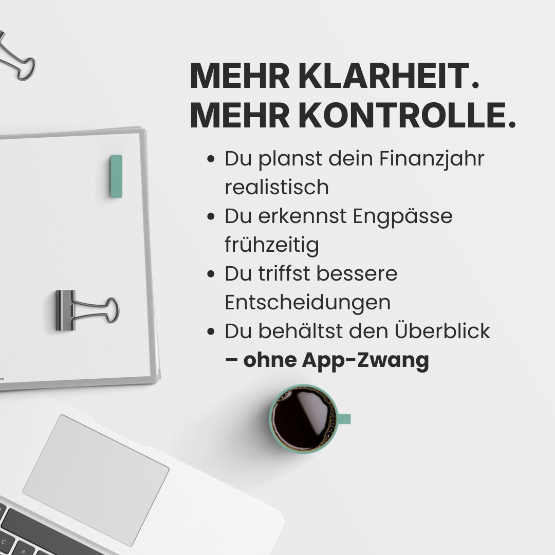 KLARVIO Jahresbudget-Planer