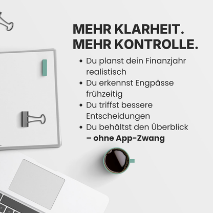 KLARVIO Jahresbudget-Planer