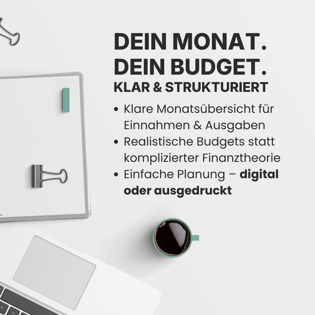 KLARVIO Monatsbudget-Tracker
